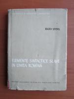 Eugen Seidel - Elemente sintactice slave in limba romana