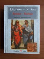 Literatura romana : dictionar antologic de istorie si teorie literara