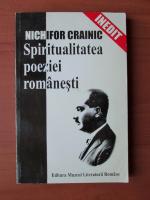 Nichifor Crainic - Spiritualitatea poeziei romanesti