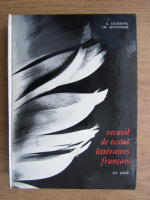 Anticariat: A. Chassang - Recueil de textes litteraires francais 