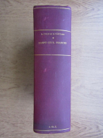 Ambroise Colin - Curs elementar de drept civil francez (volumul 1, 1940)