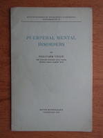 Hallvard Vislie - Puerperal mental disorders