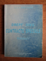 Ioan Lucian - Drept civil. Contracte speciale (volumul 1)