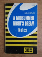 James L. Roberts - Shakespears. A midsummer night's dream. Notes