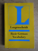 Langenscheidt. Basic german vocabulary