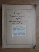 N. Pavelescu - Codul de procedura penala (1932)