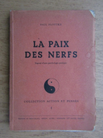 Anticariat: Paul Plottke - La paix des nerfs (1945)