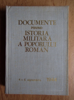 Al Gh Savu - Documente vrivind istoria militara a poporului roman