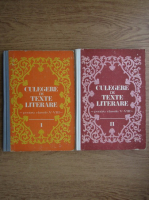 Dumitru Savulescu - Culegere de texte literare pentru clasele V-VIII (2 volume)