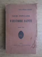 Emmanuel Barbier - Cours populaire d'histoire sainte (1919)