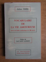 Julien Teppe - Vocabulaire de la vie amoureuse 