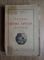 Orest Tafrali - Manual de istoria artelor (volumul 2, 1925)