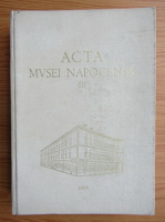 Acta Musei Napocensis (volumul 3)