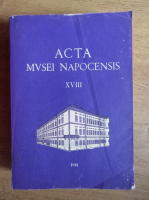 Anticariat: Acta Mvsei Napocensis (volumul 18)
