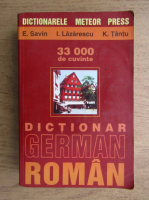 Emilia Savin, Ioan Lazarescu, Katharina Tantu - Dictionar german-roman