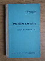 G. A. Fortunatov - Psihologia. Manual pentru clasa a XI-a (1962)