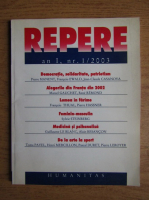 Revista Repere, an 1, nr. 1, 2003