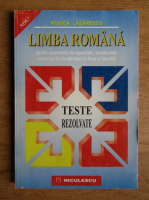 Rodica Lazarescu - Limba romana pentru examenele de capacitate, bacalaureat, concursurile de admitere in licee si facultati. Teste rezolvate (1998)