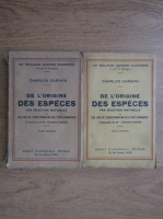 Charles Darwin - De l'origine des especes par selection naturelle (2 volume, 1937)