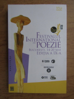 Festivalul International de poezie Bucuresti, 14-20 mai, editia a IX-a
