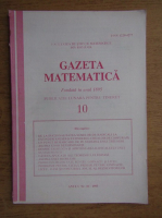 Gazeta matematica, Nr. 10, octombrie 1995