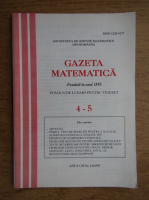 Gazeta matematica, Nr. 4-5, aprilie-mai 1997