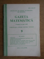 Gazeta matematica, Nr. 9, septembrie 1996