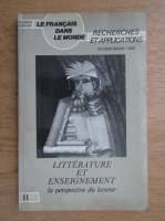 Le francais dans le monde. Litterature et enseignement la perspective du lecteur