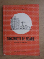 M. V. Celbaev - Constructii de zidarie
