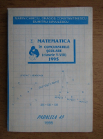 Marin Chirciu - Matematica in concursurile scolare, clasele V-VIII, 1995