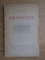 Mihai D. Ralea - Perspective (1928)