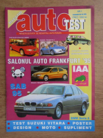 Revista Auto Test, anul II, nr. 6, 1995
