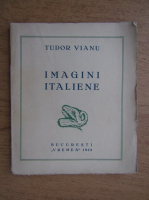 Anticariat: Tudor Vianu - Imagini italiene (1933)