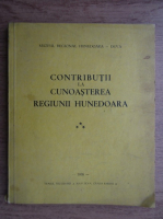 Contributii la cunoasterea regiunii Hunedoara 