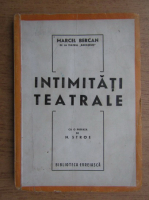 Marcel Bercan - Intimitati teatrale (1943)