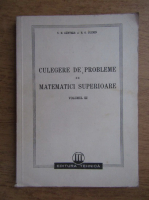 N. M. Gunther - Culegere de probleme de matematici superioare (volumul 3)
