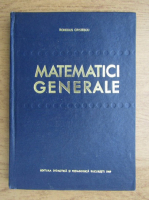 Anticariat: Romulus Cristescu - Matematici generale