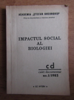 Impactul social al biologiei