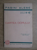 Ion Pillat - Cartea dorului (nr. 6, 1936)