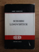 Iosif Popovici - Scrieri lingvistice