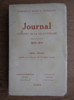 Journal. Memoires de la vie litteraire (volumul 4, 1935)