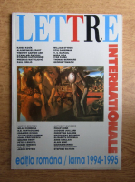 Lettre Internationale, editia romana, iarna 1994-1995, nr. 12