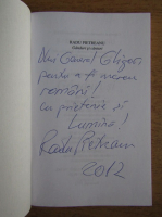 Radu Pietreanu - Ganduri si canturi (cu autograful autorului)