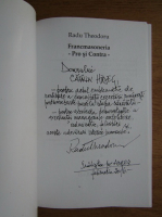 Radu Theodoru - Francmasoneria pro si contra (cu autograful autorului)