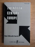 Rene Albrecht Carrie - Twentieth century Europe
