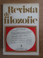 Revista de filozofie, nr. 2, 1980