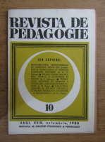 Revista de pedagogie, nr. 10, 1980