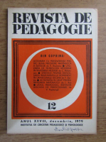 Revista de pedagogie, nr. 12, 1979