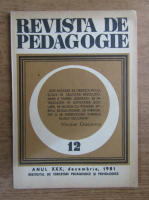 Revista de pedagogie, nr. 12, 1981
