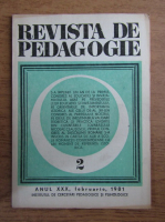 Revista de pedagogie, nr. 2, 1981